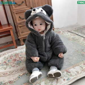 Kids Teddy Bear Winter Bodysuit JMP003