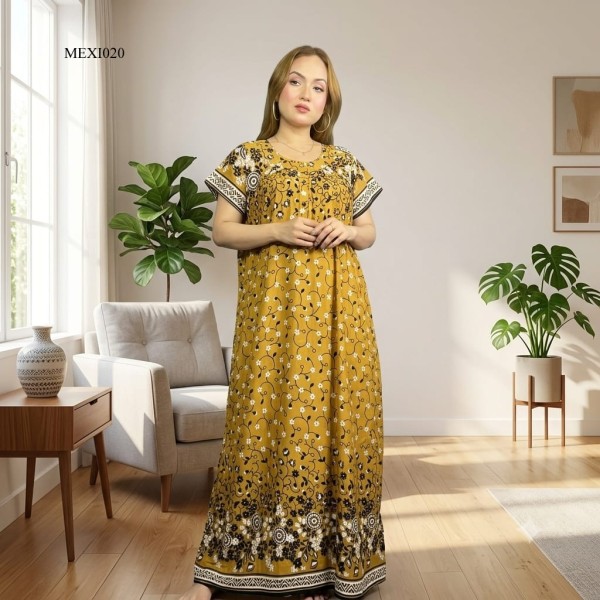 Premium Linen Fabric Maxi MEXI020