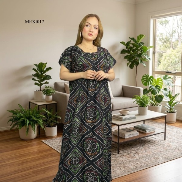 Premium Linen Fabric Maxi MEXI017