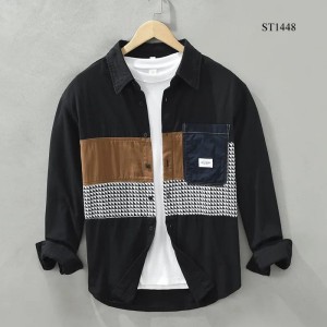 Men's  Cotton Casual Full Sleeve Shirt ST1448