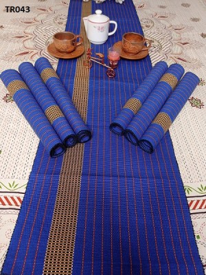 Dining Table Runner with 6 pcs Mat TR043