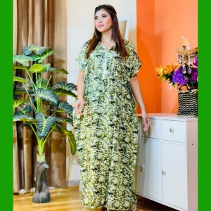 China Linen Kaftan Maxi  KAF115