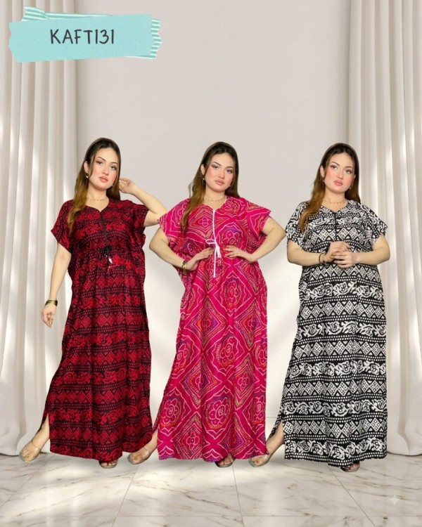 Long Kaftan Maxi Combo Pack of 3 (KAFT131)