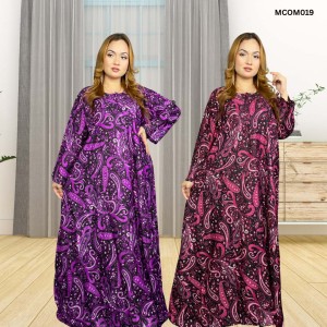 Premium Qulaity Full Sleeve Linen Maxi Combo(Set of 2) MCOM019