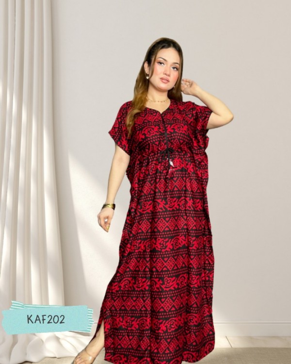 Premium Quality Linen Kaftan Maxi  KAF202