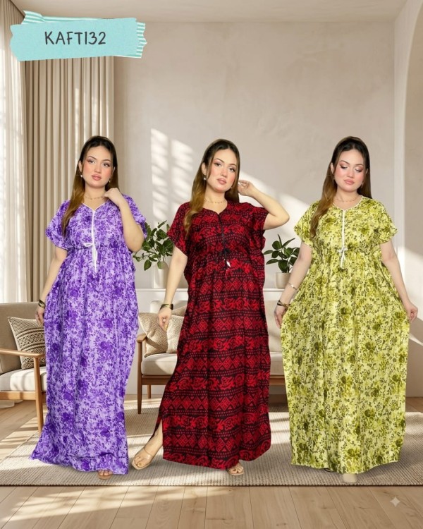 Long Kaftan Maxi Combo Pack of 3 (KAFT132)