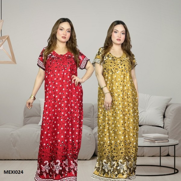 Premium Linen Fabric Maxi Combo ( Set of two ) MEXI024